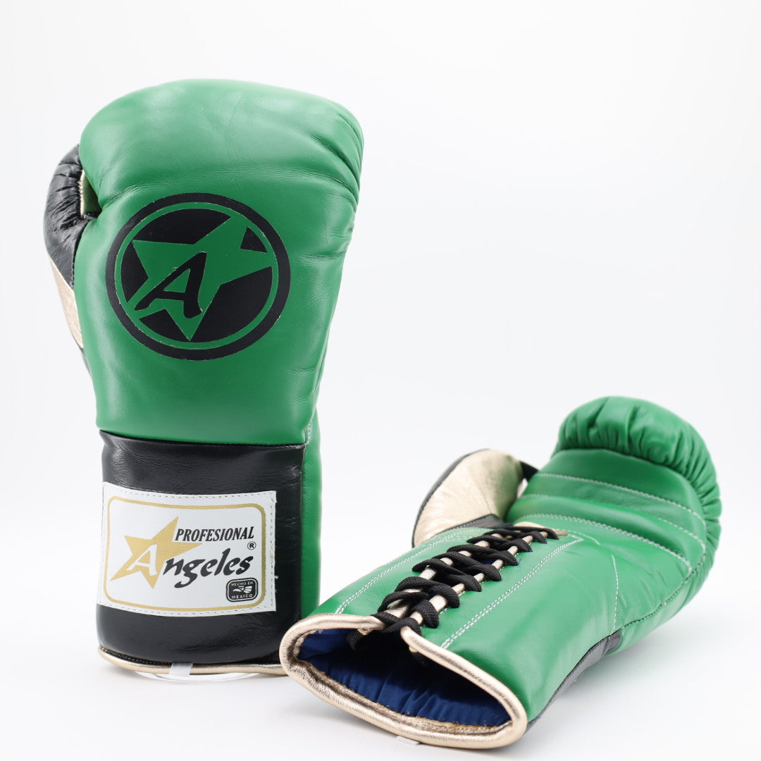 Angeles elite pro lace up training gloves