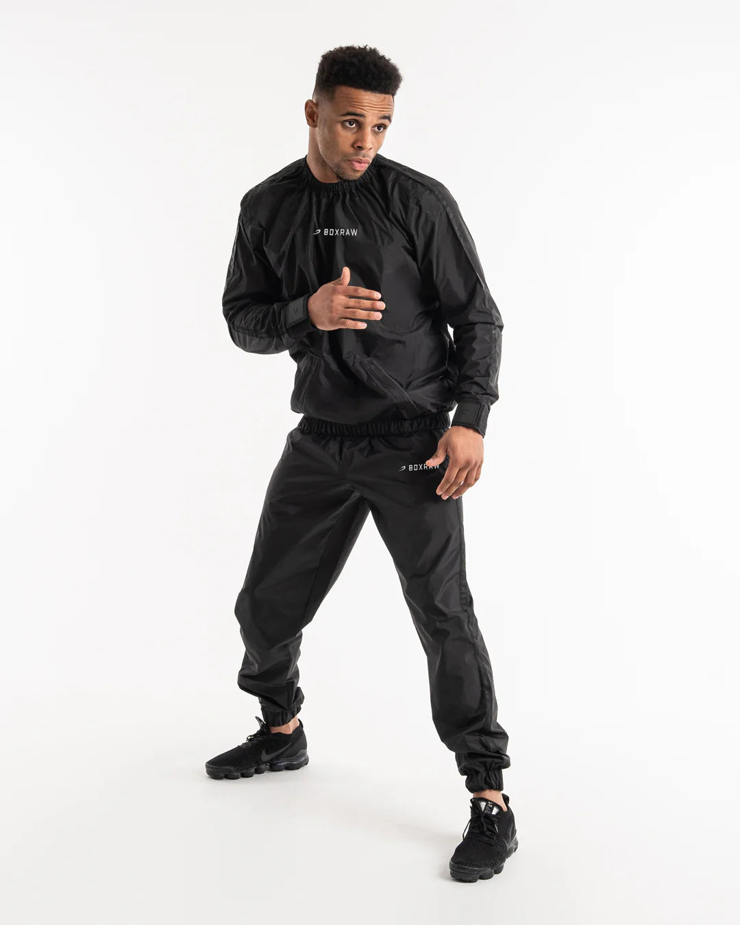 Boxraw Hagler Sauna Suit 2.0 - Black – The Boxer Boutique Boxraw Hagler Sauna Suit 2.0 - Black – The Boxer Boutique