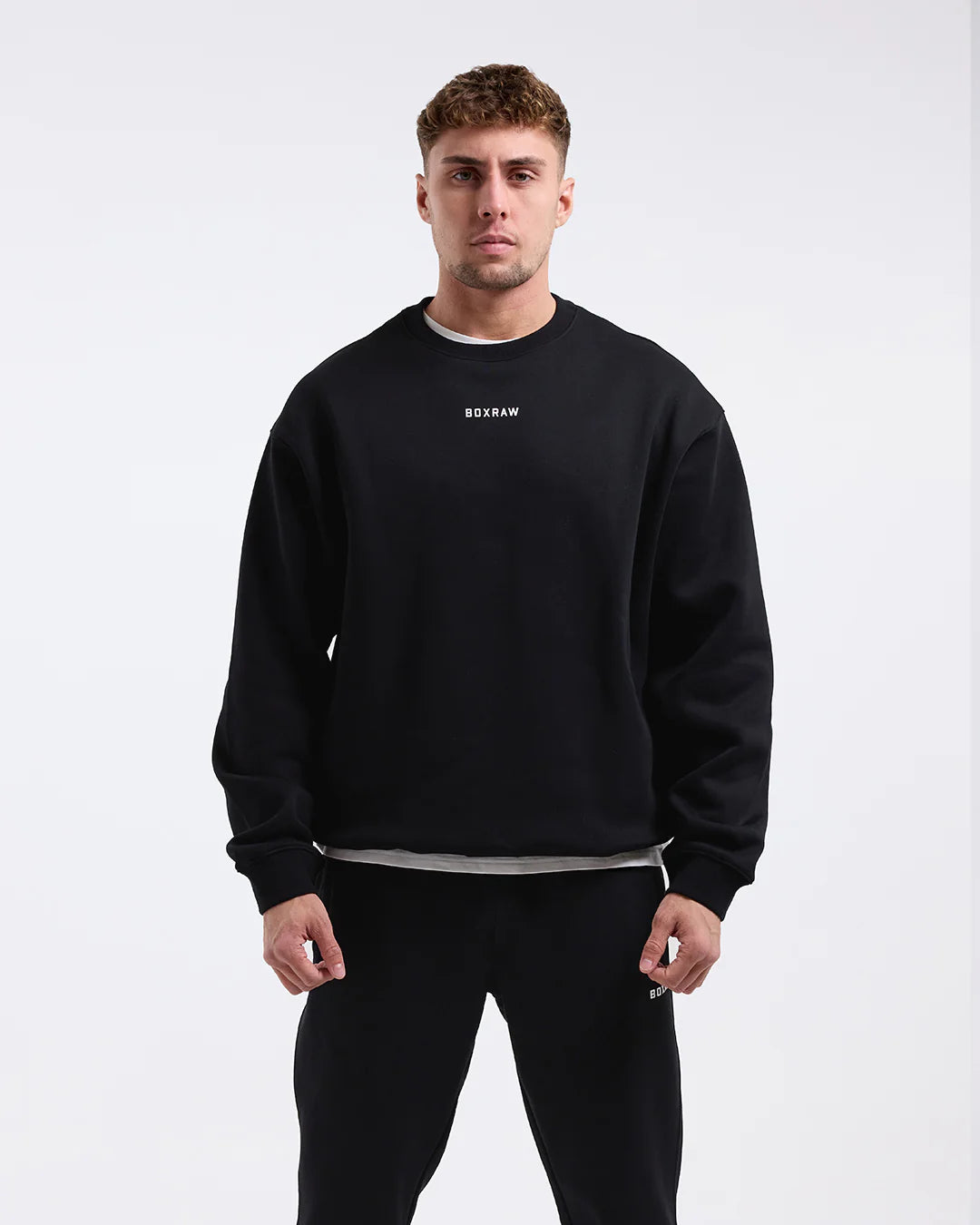 Boxraw Johnson Oversized Sweatshirt - Main Image