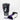 GLEZ Lace Up Training Gloves - Black / purple / white