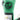 Angeles elite pro lace up training gloves - Kelly green / black / metallic gold