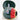 Winning co-CM-5R roach Punch Mitts - dark green / red / gold