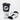 Angeles Lace Up Premium Training Gloves - black / metallic silver / white