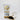 Angeles Lace Up Premium Training Gloves - white / Metallic Gold