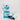 Angeles elite pro lace up training gloves - white / metallic aqua / metallic silver