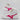 Mizuno Low-Cut Boxing Shoes - White / Bright Pink / White