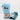 New Sporting 2/B Lace Up Training Gloves - baby blue / grey / green