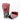 GLEZ Lace Up Training Gloves - burgundy / dark flake metallic green