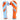 Angeles (New) premium Lace Up boxing Gloves - (mismatch) Orange / baby blue
