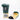 DC Boxing Pro Fight Gloves - dark green / metallic gold / white