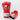 Angeles elite pro lace up training gloves - red / metallic silver