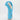 Bayoneta Premium multi layer HH lace up Training Gloves - sky blue / rose gold