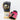 Angeles elite pro lace up training gloves - black / metallic gold / metallic dark pink