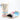 New Sporting 2/B Velcro Training Gloves - metallic rose gold / baby blue / light pink