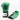 Angeles elite pro lace up training gloves - Kelly green / black / metallic gold