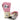 New Sporting HHF Lace Up Training Gloves - light pink / metallic rose / metallic dark grey