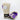 New Sporting 2/B Lace Up Training Gloves - taupe / metallic purple / metallic iridescent silver