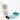 Angeles (New) premium Lace Up boxing Gloves - white / metallic aqua / metallic gold