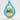 Angeles SpeedBag punching bag - Metallica Aqua / metallic gold / white