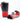 Hernandez premium Triple Cuff Lace Up Training Gloves - black / red / white