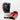 Angeles Lace Up Premium Training Gloves - Black patent / red / metallic gold