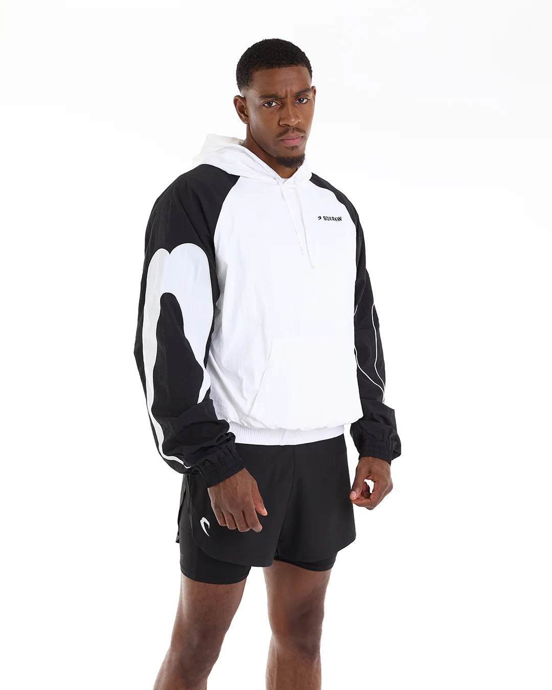 Boxraw Tunero Track Hoodie - White/Black – The Boxer Boutique