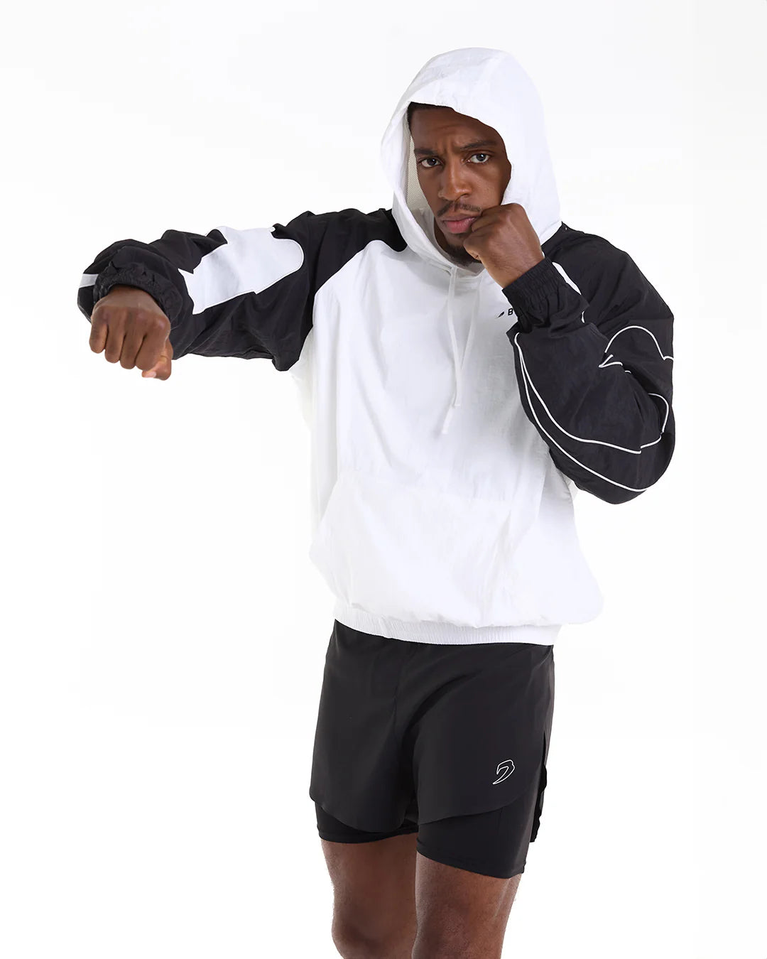Boxraw Tunero Track Hoodie - White/Black – The Boxer Boutique Boxraw Tunero Track Hoodie - White/Black – The Boxer Boutique