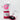 Angeles elite pro lace up training gloves - metallic silver / metallic dark pink / white