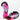 New Sporting HGP Lace Up Training Gloves - black / lavender / hot pink