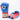 New Sporting 2/B Lace Up Training gloves - blue / red / black