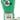 New Sporting 2/B Velcro Training Gloves - Kelly green / metallic rose gold / white