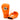 New Sporting - 2/B Training Gloves Orange