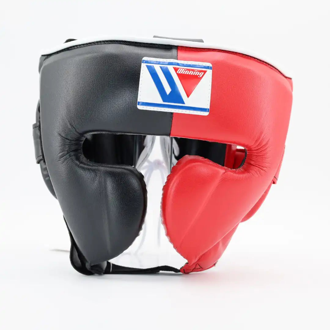 Winning CO-FG-2900 Cheek Protector Headgear - Black / Red – The