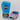 Leaders Series Plus Velcro Training Gloves - Sky Blue / Hot Pink